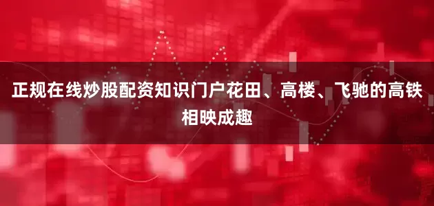 正规在线炒股配资知识门户花田、高楼、飞驰的高铁相映成趣